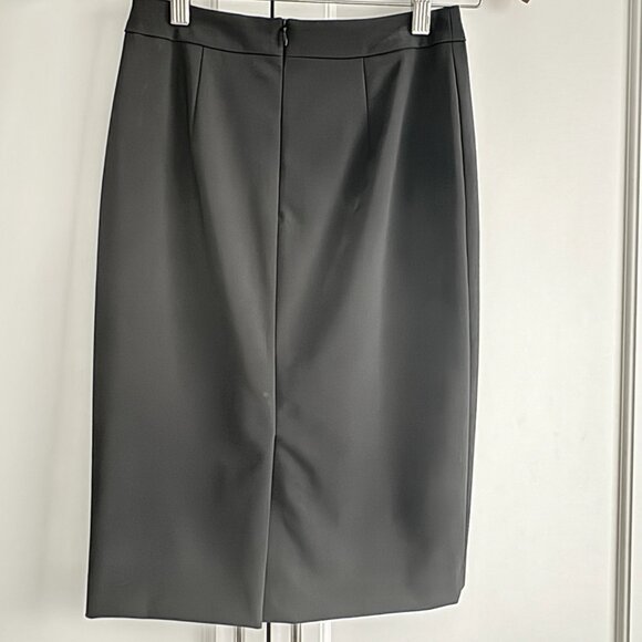 BOSS Hugo Boss Black Wool Pencil Skirt | Size 0 - Picture 2 of 4